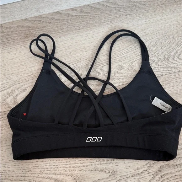 Lorna Jane Black Strappy Sports Bra lifetime - Picture 3 of 6
